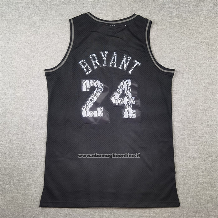 Maglia Los Angeles Lakers Kobe Bryant #24 Swingman Mitchell & Ness 1996-97 Nero